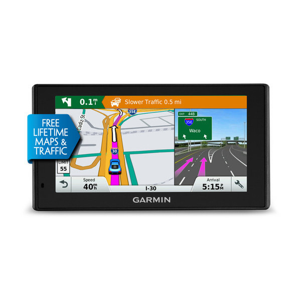 Garmin DriveSmart 70LMT Fixed 7Zoll TFT Touchscreen 306g Schwarz Navigationssystem