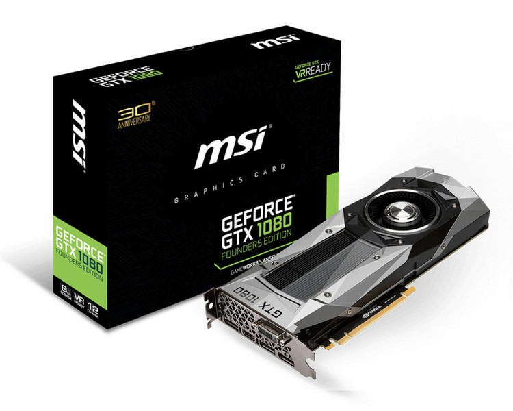 MSI GeForce GTX 1080 Founders Edition GeForce GTX 1080 8GB GDDR5X