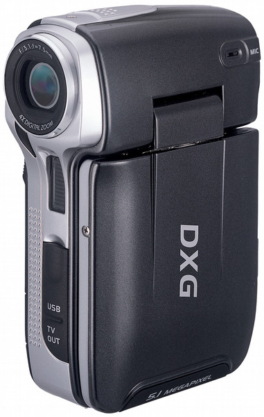 DXG -563VK 5.1MP CMOS Black hand-held camcorder