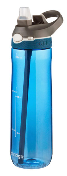 CONTIGO Ashland 720мл Пластик, Нержавеющая сталь Синий бутылка для питья