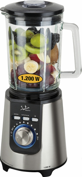 JATA BT1034 Tabletop blender Black,Stainless steel 1.8L 1200W blender