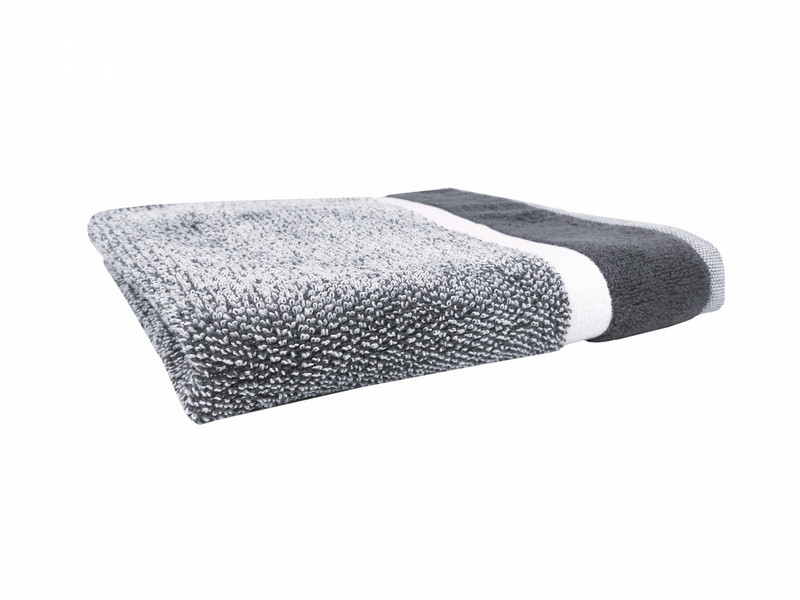 TEX HOME 3613865317830 Bath towel 500 x 1000см Хлопок Серый, Белый 1шт банное полотенце