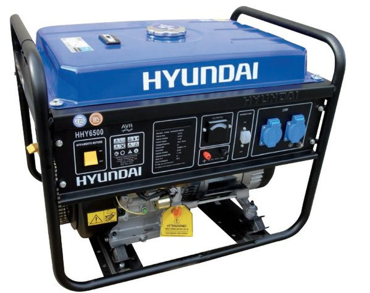 Hyundai 65112 5500W 25L Oil Blue engine-generator