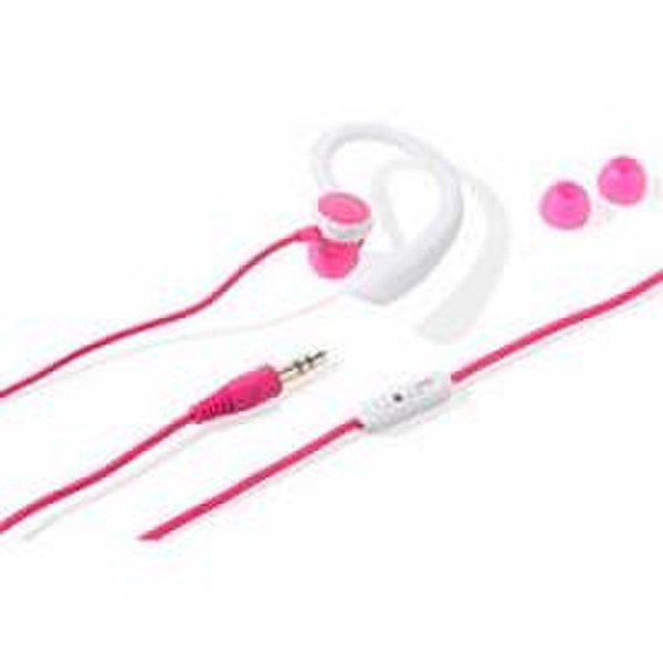 One For All SV 5222 Intraaural Ear-hook Pink,White