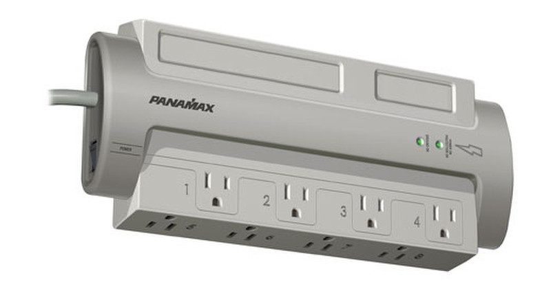Panamax PM8-EX 8AC outlet(s) Grey surge protector