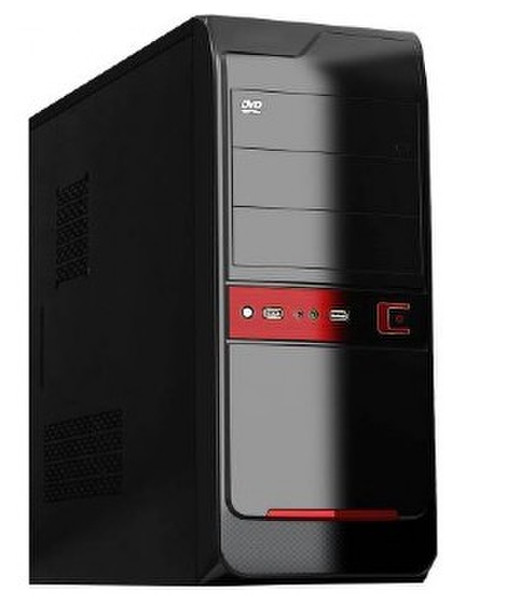 Gembird CCC-D1-04 Midi-Tower Black,Red computer case