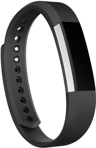 Fitbit Alta Wristband activity tracker OLED Kabellos Schwarz, Edelstahl
