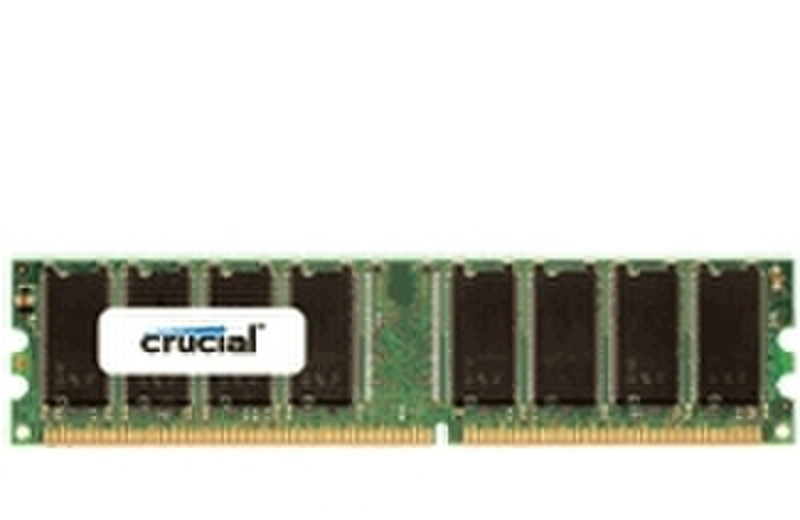 Crucial DDR PC2700 DIMM 1GB 1GB DDR 333MHz memory module