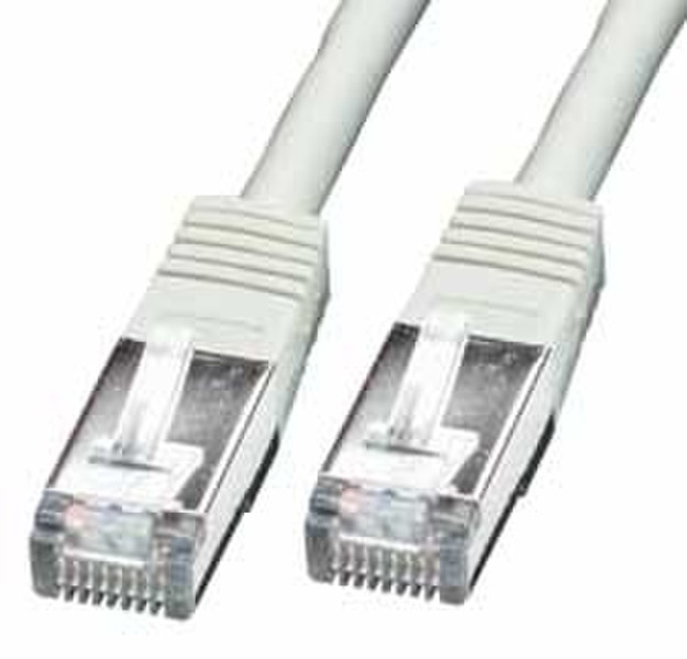 Lindy CAT5e FTP Cable, 7.5m 7.5м Серый сетевой кабель