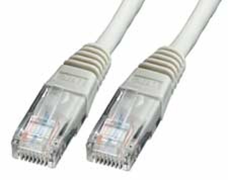 Lindy CAT6 UTP Network Cable, 5m 5m Grey networking cable