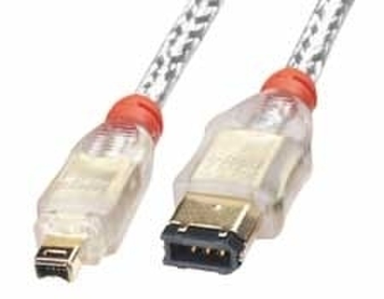 Lindy Premium FireWire Cable 6/4, 1m 1m Firewire-Kabel