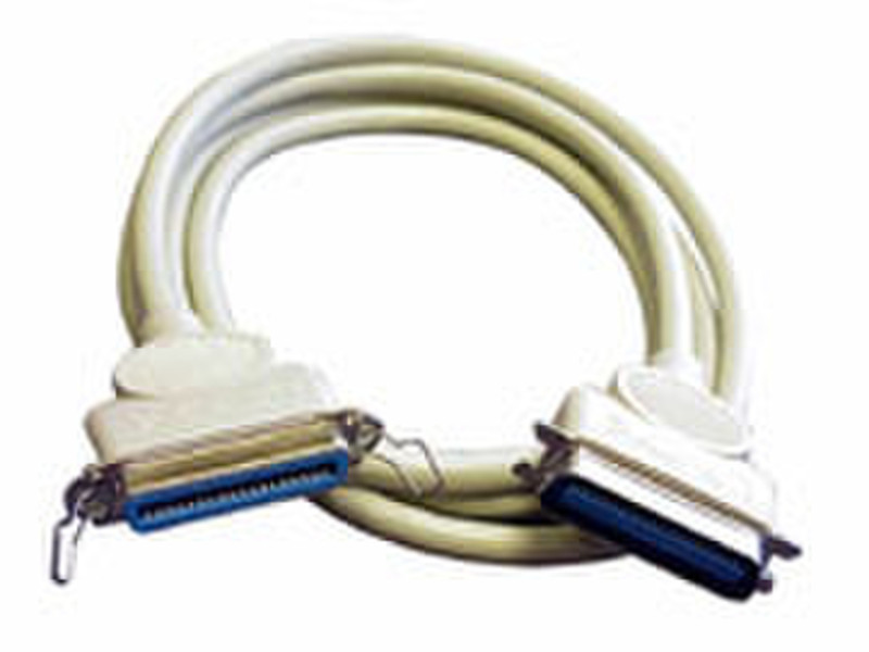 Lindy Printer cable - 2 m 2м Серый кабель для принтера
