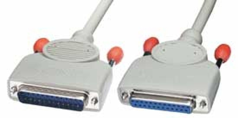 Lindy RS-232 Serial, PC - Fax/Modem Cable 0.5m Grey signal cable
