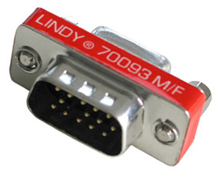 Lindy VGA-F to VGA-M Adapter HD-15 HD-15 cable interface/gender adapter