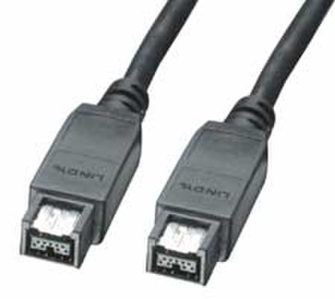Lindy FireWire 800 Cable 9-9, 2m 2м Черный FireWire кабель