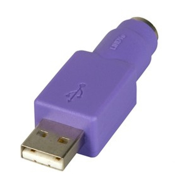 Lindy KVM PS/2-USB Adapter USB A PS/2 cable interface/gender adapter