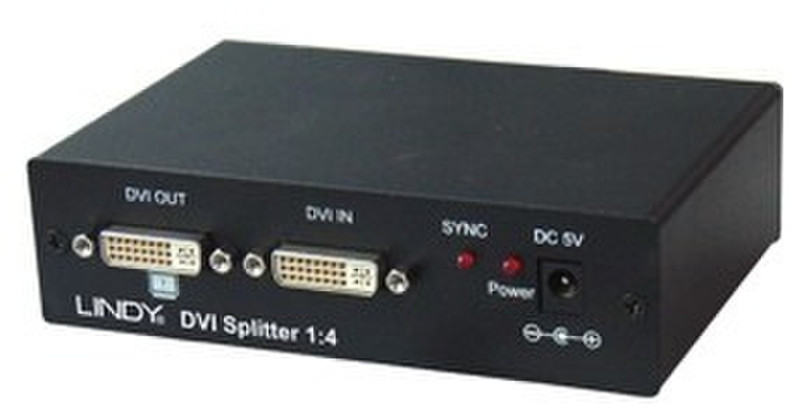 Lindy DVI Video Splitter, 4 Port