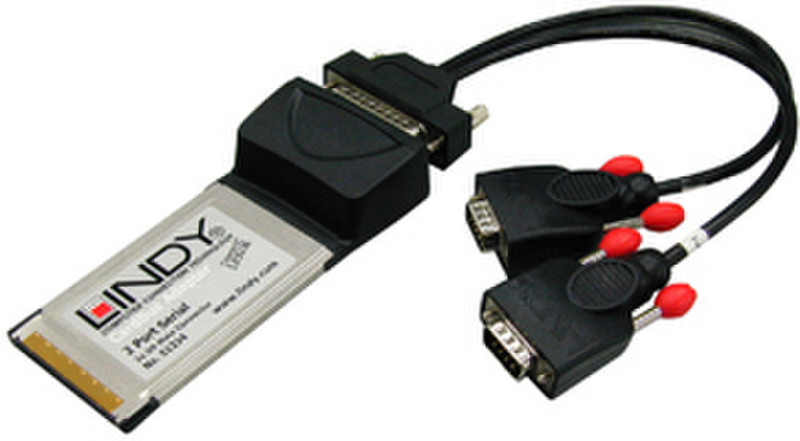 Lindy Serial CardBus Adapter interface cards/adapter