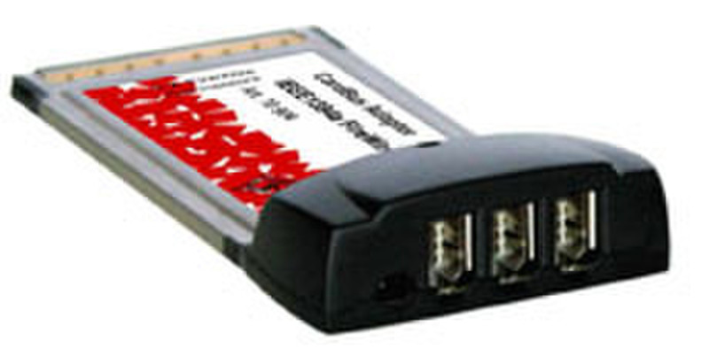 Lindy 3 Port FireWire Card 400Mbit/s Netzwerkkarte
