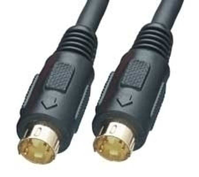 Lindy S-VHS Cable, 10m 10m Black S-video cable
