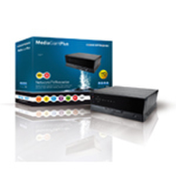 Conceptronic MediaGiant Plus Wi-Fi Черный медиаплеер