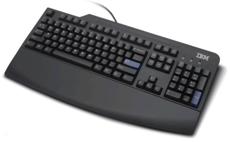 Lenovo Keyboard PT 104keys PS2 Fullsize black PS/2 клавиатура