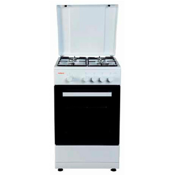 Corbero CC 4050 WN Freistehend Gas hob Weiß Küchenherd