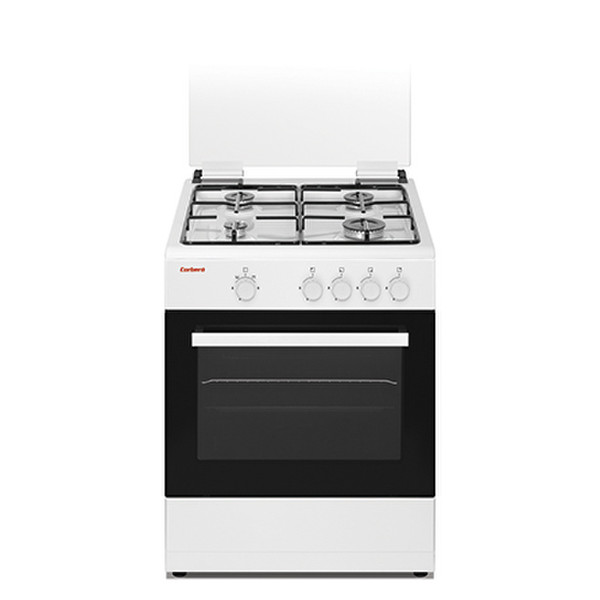 Corbero CC 4060 WB Freistehend Gas hob Weiß Küchenherd