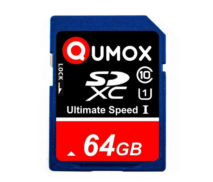 Qumox 64GB SDXC memory card
