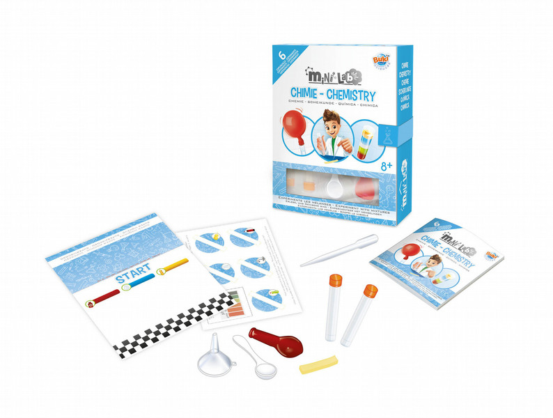Buki 503001 Chemie Experimentier-Set Wissenschafts-Bausatz & -Spielzeug für Kinder