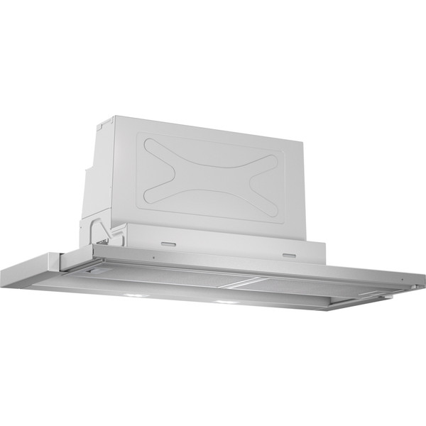 Bosch Serie 4 DFR097A51 Semi built-in (pull out) 740m³/h A Metallic,Silver cooker hood