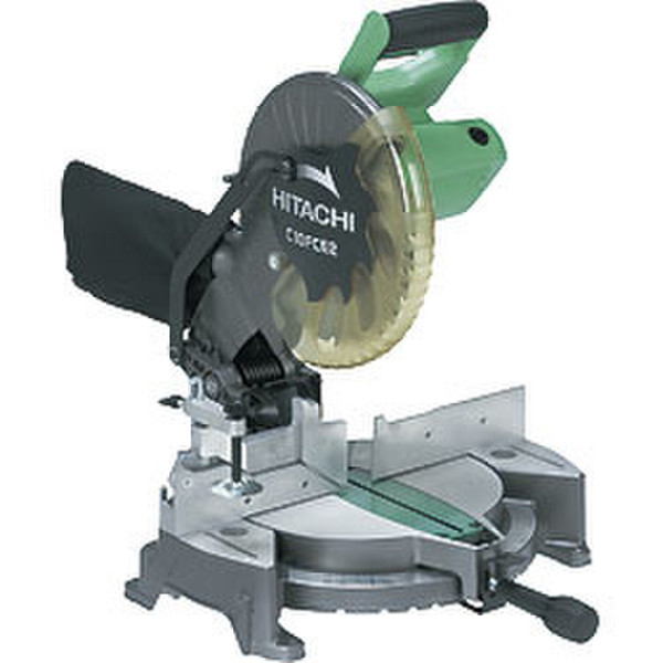 Hitachi C10FCE2 Miter saw 5000об/мин 1520Вт Зеленый, Серый дисковая пила