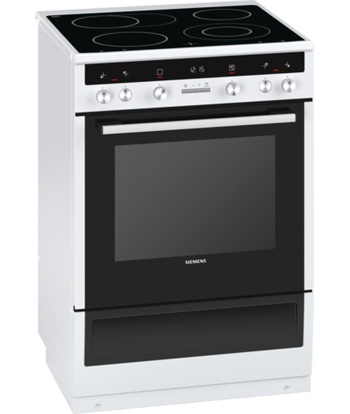 Siemens HA744230U Freistehend Induction hob A Weiß Küchenherd