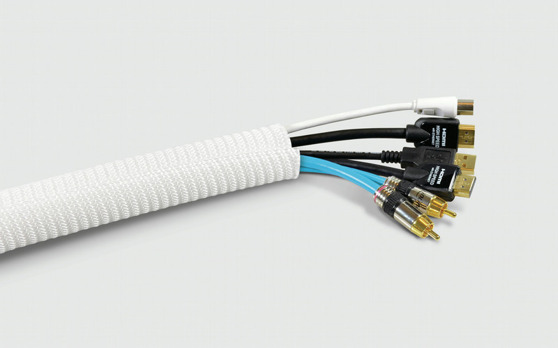 Label-the-cable CABLE TUBE Cable eater White