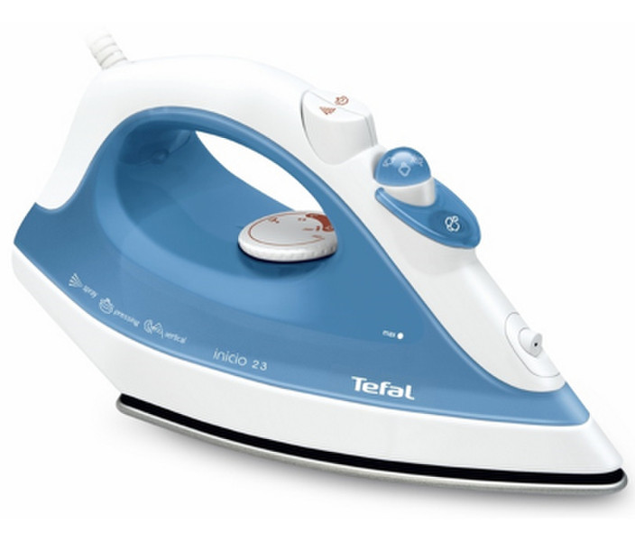 Tefal INICIO 23 Dry & Steam iron Синий, Белый