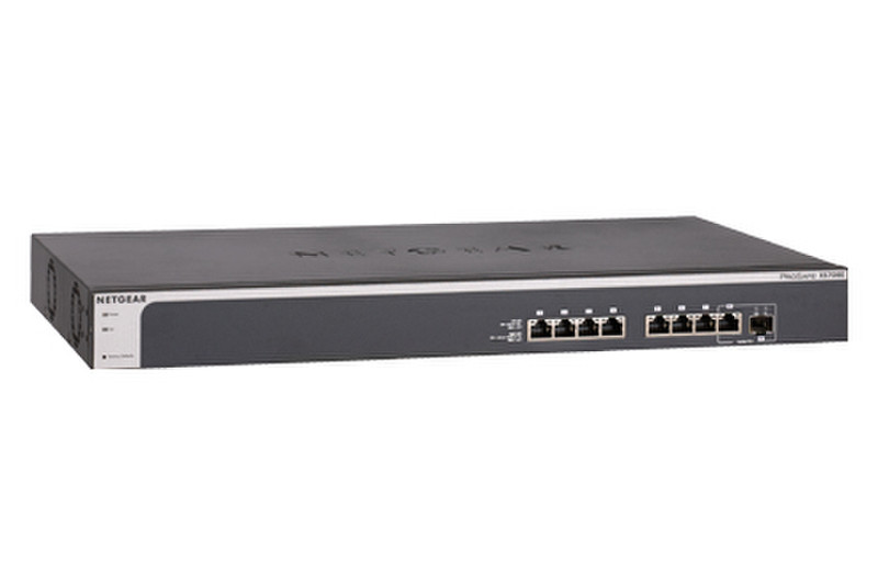 Netgear XS708E Управляемый L2 10G Ethernet (100/1000/10000) Черный