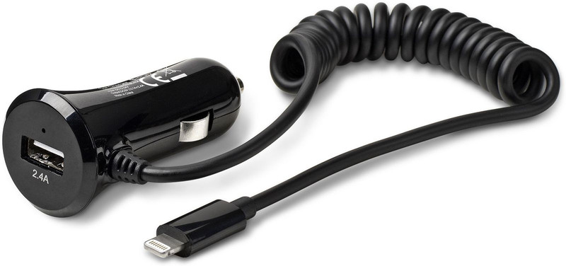 eSTUFF ES80160-BLACK Авто Черный зарядное для мобильных устройств