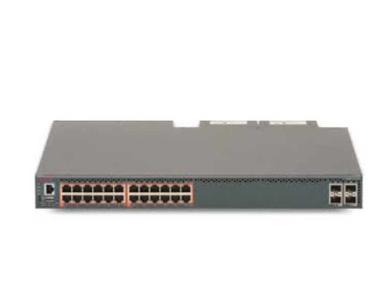 Avaya ERS 5928GTS-PWR+ Managed L2/L3 Gigabit Ethernet (10/100/1000) Power over Ethernet (PoE) 1U Black,Grey