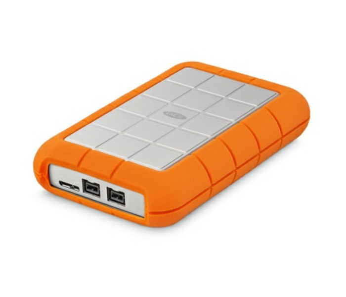 LaCie Rugged Triple 1000GB Orange,White external hard drive