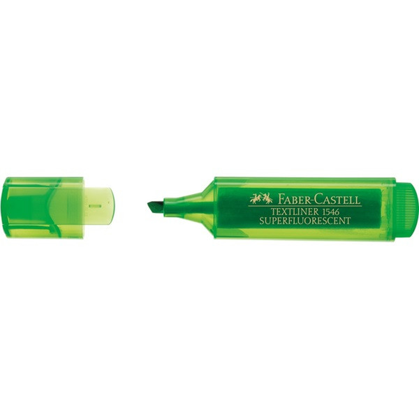 Faber-Castell TEXTLINER 1546 Chisel/Fine tip Light Green 1pc(s) marker