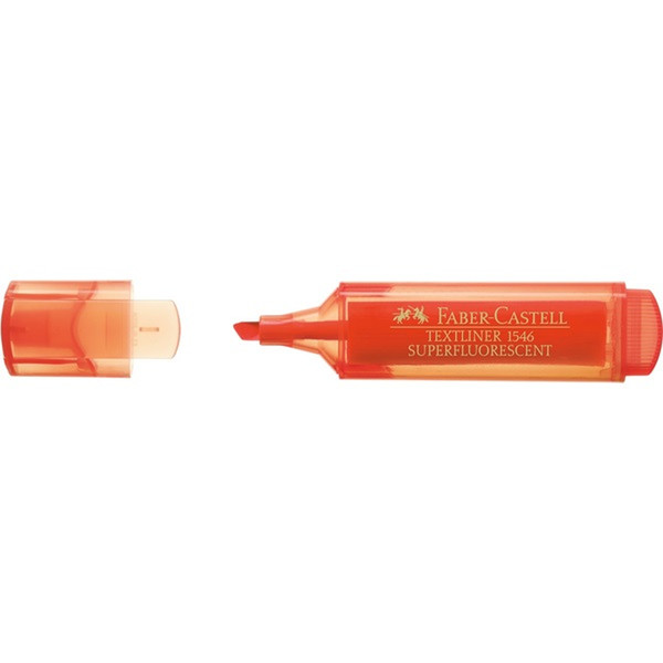 Faber-Castell TEXTLINER 1546 Тонкий скошенный наконечник Оранжевый 1шт маркер