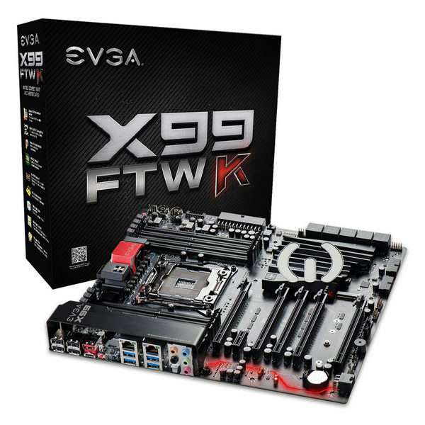 EVGA X99 FTW K Intel X99 LGA 2011-v3 Расширенный ATX
