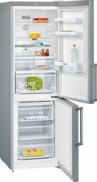 Siemens KG36NXL45 Freestanding 237L 87L A+++ Stainless steel fridge-freezer