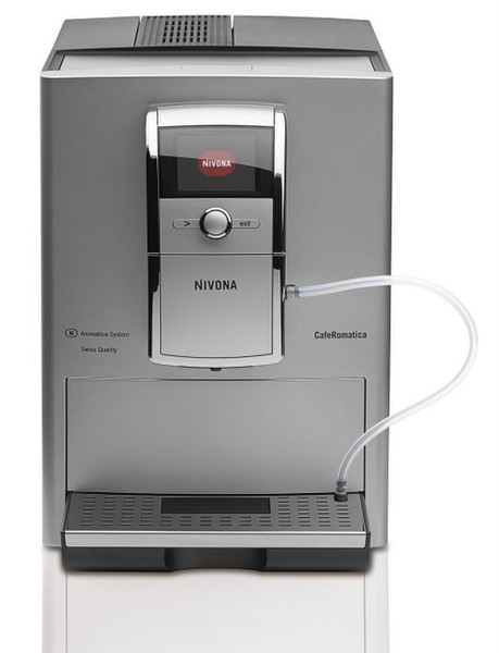 Nivona CafeRomatica 839 Espressomaschine 1.8l Chrom, Silber