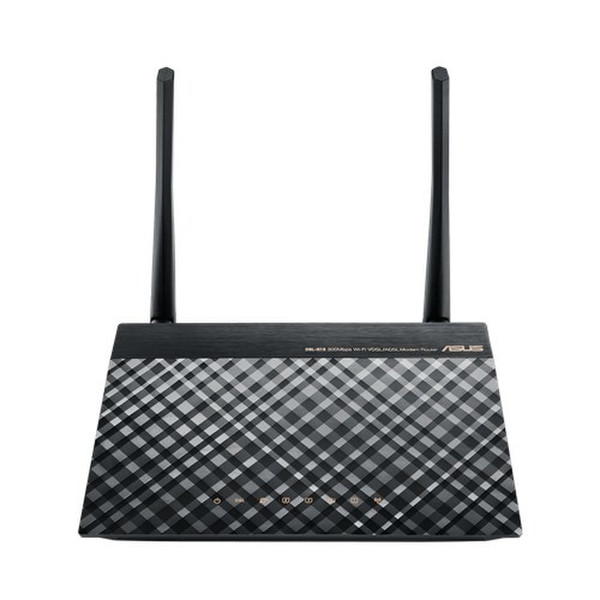 ASUS DSL-N16 Single-band (2.4 GHz) Fast Ethernet Черный wireless router