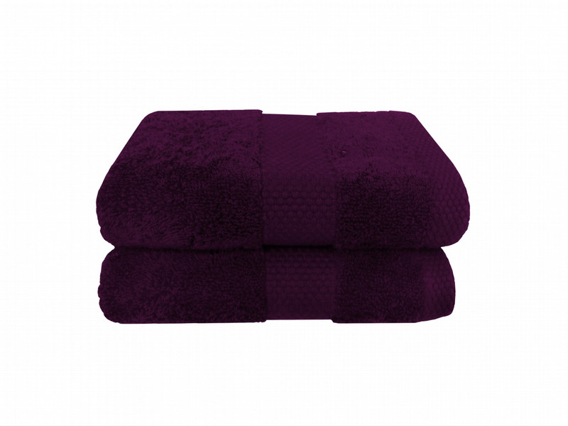 TEX HOME 3613866712108 Badehandtuch 300 x 500cm Baumwolle Violett 2Stück(e) Badetuch