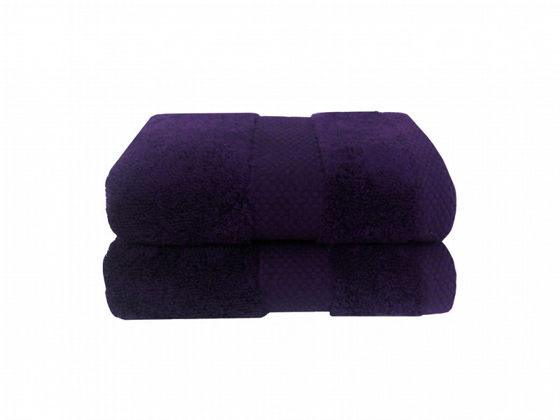 TEX HOME 3613866712207 Badehandtuch 300 x 500cm Baumwolle Violett 2Stück(e) Badetuch