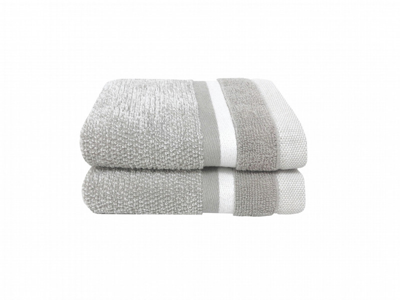 TEX HOME 3613866741078 Bath towel 300 x 500cm Cotton Silver,White 2pc(s) bath towel