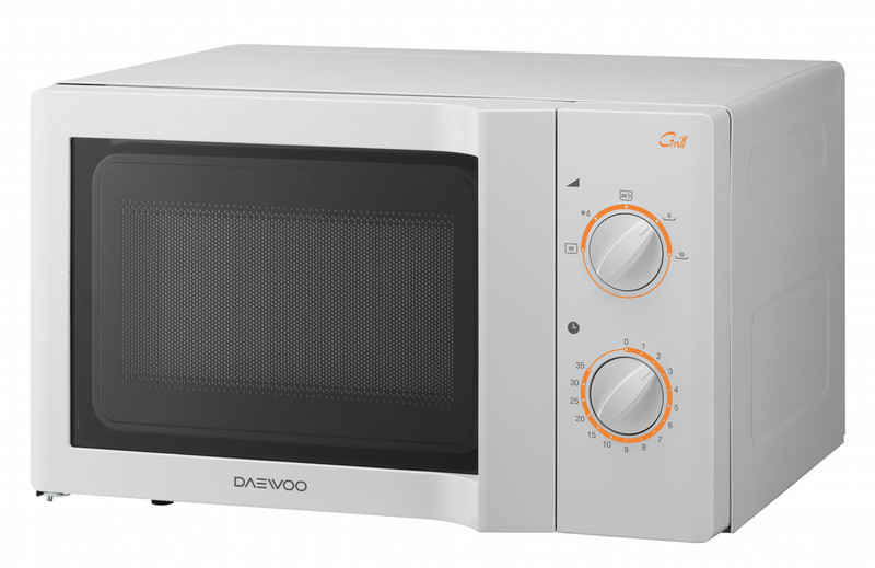 Daewoo KOG-6L67 Countertop 20L 1100W White microwave