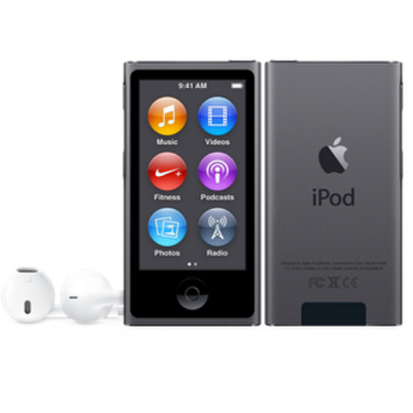 Apple iPod nano MP4 16GB Grau